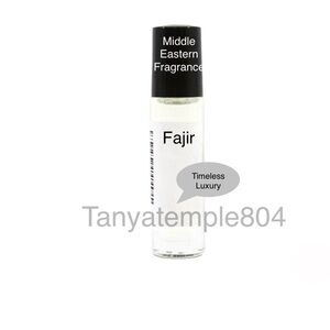 Fajir Attar Fragrance Oil Type 1/3 Oz Glass Roll-On Bottle
